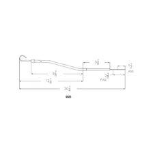 Engine Oil Dipstick & Tube - Chrome image 2