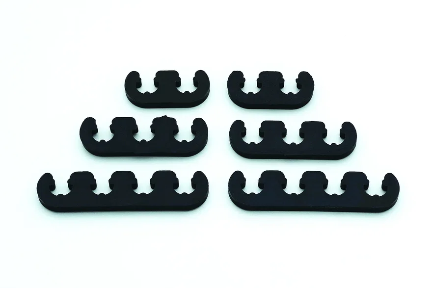 Wire Separators - Plastic - 7 mm / 8 mm - Black