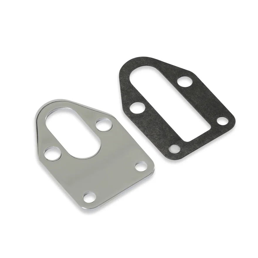 Fuel Pump Mounting Plate - Chrome