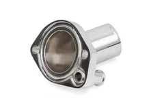 O-Ring Style Chrome Water Neck - 45 Degree image 3