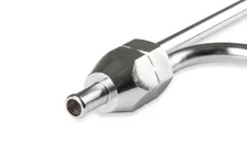 Fuel Line - 3/8 Inch Dual Inlet - Chrome image 4