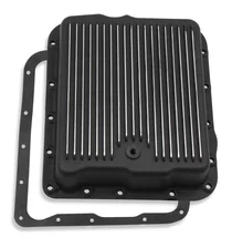 Transmission Oil Pan - Black Aluminum image 1