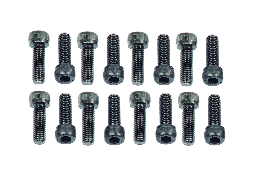 Header Bolts - M8-1.25 x 25mm Socket Head - Black Oxide