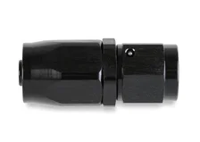 8 AN Straight Swivel Hose End - Black image 3