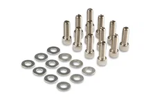 Fabricated Aluminum Valve Covers - Silver Finish for Chrysler image 4