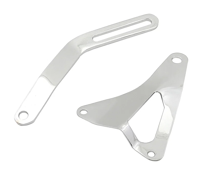 Alternator Bracket - Chrome
