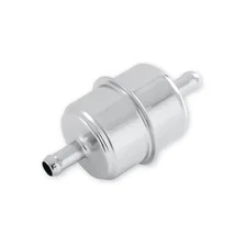 Chrome Fuel Filter - Fits 3/8 Inch Hose image 3