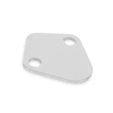 Fuel Pump Block Off Plate - Chrome image 4