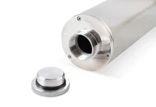 Overflow Tank - 3 Inch Diameter 10" Height Polished Stainless Steel image 6
