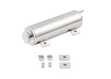 Overflow Tank - 3 Inch Diameter 10" Height Polished Stainless Steel image 2