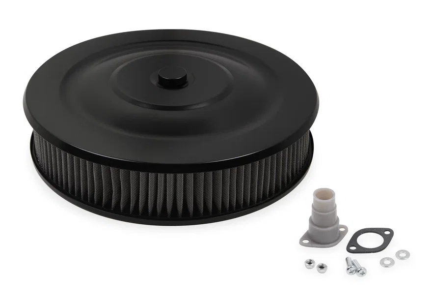 Easy Flow Air Cleaner - Flat Black Powder Coated