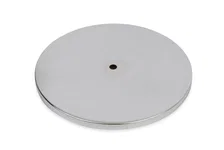 Air Cleaner - 6-1/2 Inch Diameter, 2 Inch Tall - Chrome image 4