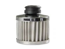 Chrome Valve Cover Breather - Push On Style image 4