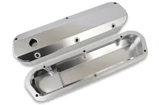 Fabricated Aluminum Valve Covers - Silver image 3