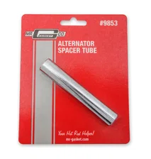 Chrome Alternator Spacer - 4 Inch image 2