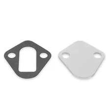 Fuel Pump Block Off Plate - Chrome image 2
