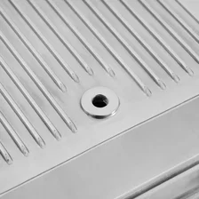 Transmission Oil Pan - Polished Aluminum image 6