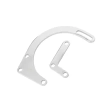 Lower Alternator Mounting Kit - Chrome image 3