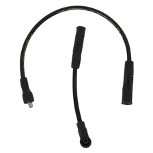 Custom Wire Set - 86-06 Sportster XL Models - 8.8mm - Spiral Core - Black image 1