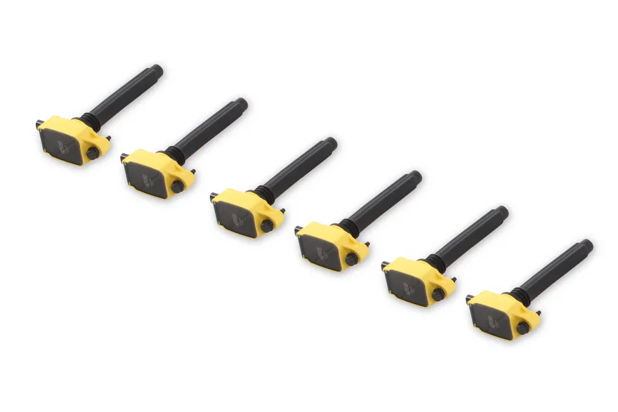 Ignition Coil - SuperCoil - 2011-2016 Mopar  -3.6L V6 - Yellow - 6-Pack