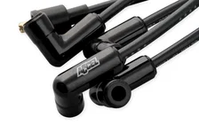 Spark Plug Wire Set - Universal - 90 Deg Black Ceramic Boots image 4
