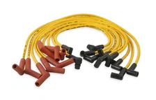 Spark Plug Wire Set- 8mm-Custom with Graphite Core-HEI Stock Style Boots- Yellow image 2