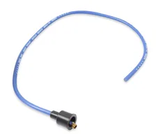 Spark Plug Wire Set - 8mm - Universal - Blue Wire with Blue Straight Boots image 4
