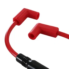 Custom Wire Set - 2000-2017 Softail - w/ carb or FI - 8MM - Red image 2