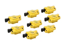 Ignition Coils - SuperCoil GM LS2/LS3/LS7 engines, yellow, 8-pack image 2