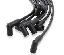 Spark Plug Wire Set - 90 Deg Boots - Black image 5