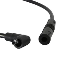 Custom Wire Set - 85-98 Touring FLT, FLHT - 8.8mm - Spiral Core - Black image 4