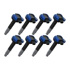 Ignition Coils Super Coil Series 2011-2016 Ford 5.0L Coyote, Blue, 8-Pack image 1