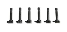 Ignition Coil - Honda and Acura 3.0, 3.2, 3.5L, 6-cylinder, Black, 6-Pack image 1