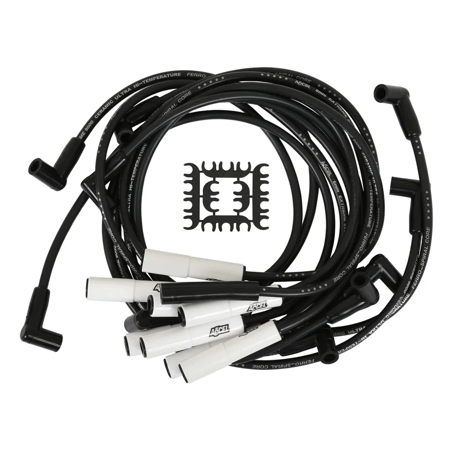 Spark Plug Wire Set - Extreme 9000 Ceramic Boot - 92-99 Dodge Truck 5.2/5.9L V8