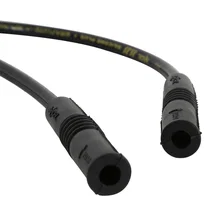 Custom Wire Set - 86-06 Sportster XL Models - 8.8mm - Spiral Core - Black image 4