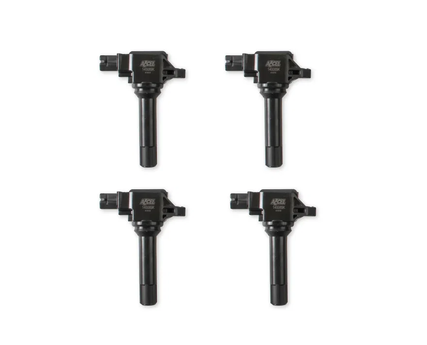 Ignition Coils- Fits Subaru, Scion and Toyota 2.0L Boxer 2015-2019, Black 4-Pack