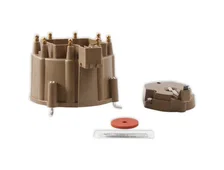 Distributor Cap & Rotor Kit - HEI Style - Tan image 2