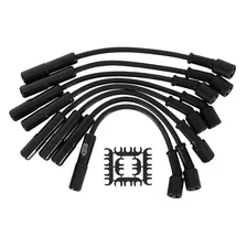 Extreme 9000 Spark Plug Wire Set - Black Ceramic Boot image 1