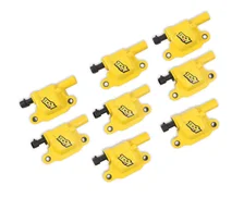 Ignition Coils - SuperCoil GM LS2/LS3/LS7 engines, yellow, 8-pack image 3