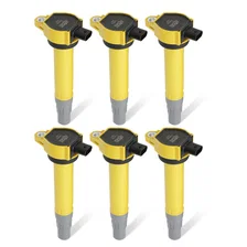 Ignition Coil - SuperCoil - 2006-2011 Mopar  - 2.7/3.5/4.0L - Yellow - 6-Pack image 1