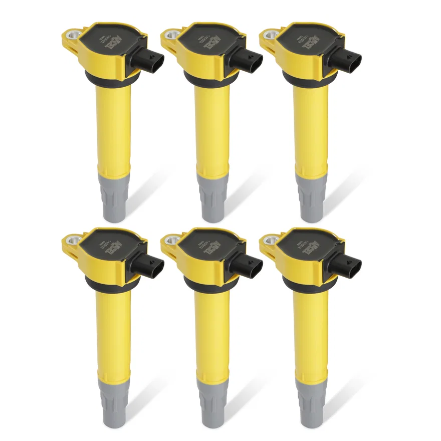 Ignition Coil - SuperCoil - 2006-2011 Mopar  - 2.7/3.5/4.0L - Yellow - 6-Pack