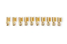 Spark Plug Wire Set- 7mm-Super Stock-Copper Core-Universal Straight Boots-Yellow image 4