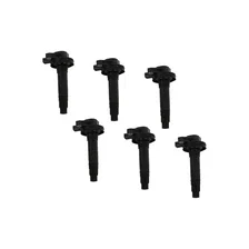 Ignition Coil - Super Coil series - 2007-2016 Ford 3.5L/3.7L V6, Black, 6-pack image 1