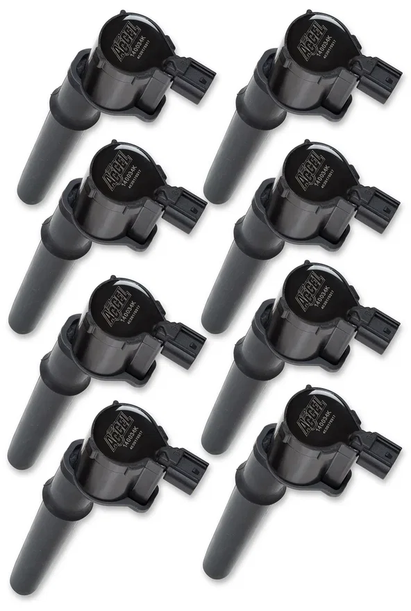 Ignition Coil - SuperCoil -Ford 4 valve modular engine 4.6/5.4L‚ Black - 8 Pack