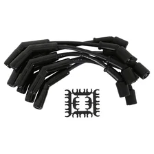 Spark Plug Wire Set - Extreme 9000 Ceramic Boot - LS Terminals LS3/LS4/LS7 Black image 1