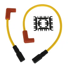 Custom Wire Set - 2000-2017 Softail - w/ carb or FI - 8MM - Yellow image 1