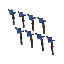 Ignition Coil - SuperCoil - 2008-2014 Ford 4.6L/5.4L/6.8L 3-valve, Blue, 8-Pack image 2