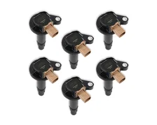 Ignition Coil - SuperCoil-2010-2016 Ford EcoBoost 3.5L V6- 6-Pack (3-Pin)- Black image 1