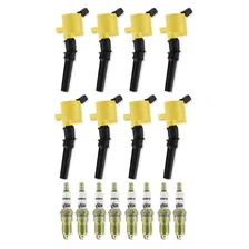 Ignition Upgrade Kit- 1998-2008 Ford 4.6L/5.4L/6.8L 2-valve, yellow 8-pack image 1