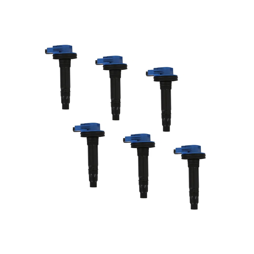 Ignition Coil - Super Coil series - 2007-2016 Ford 3.5L/3.7L V6, Blue, 6-pack